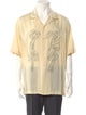 Celine 2023 Hawaiian Palm Tree Shirt