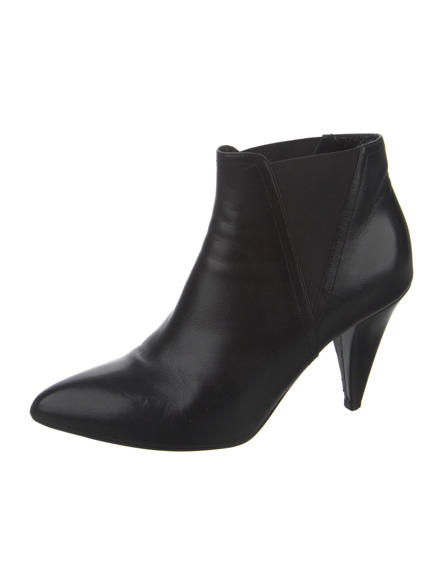 Celine Leather Chelsea Boots