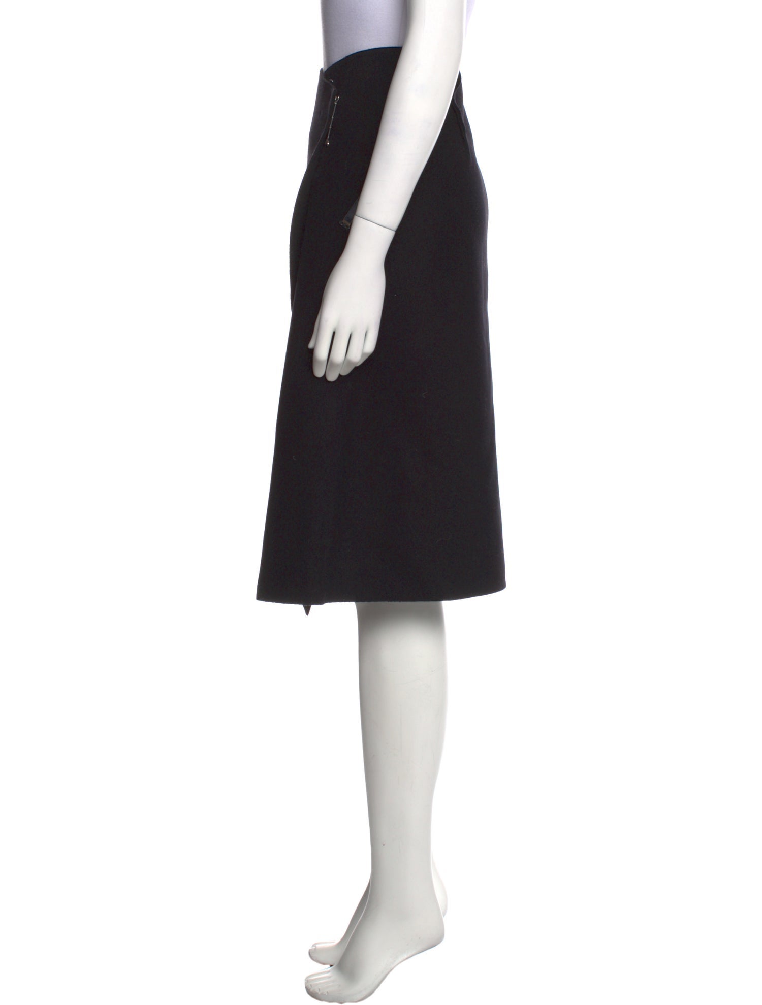 Celine Wool Knee-Length Skirt