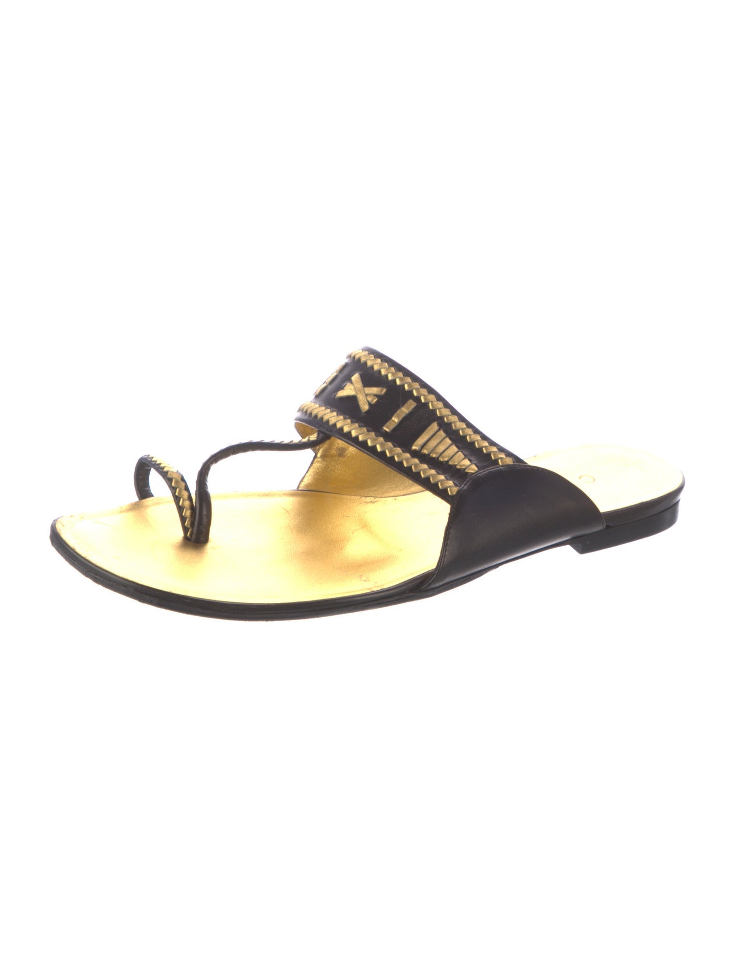 Celine Leather Slides