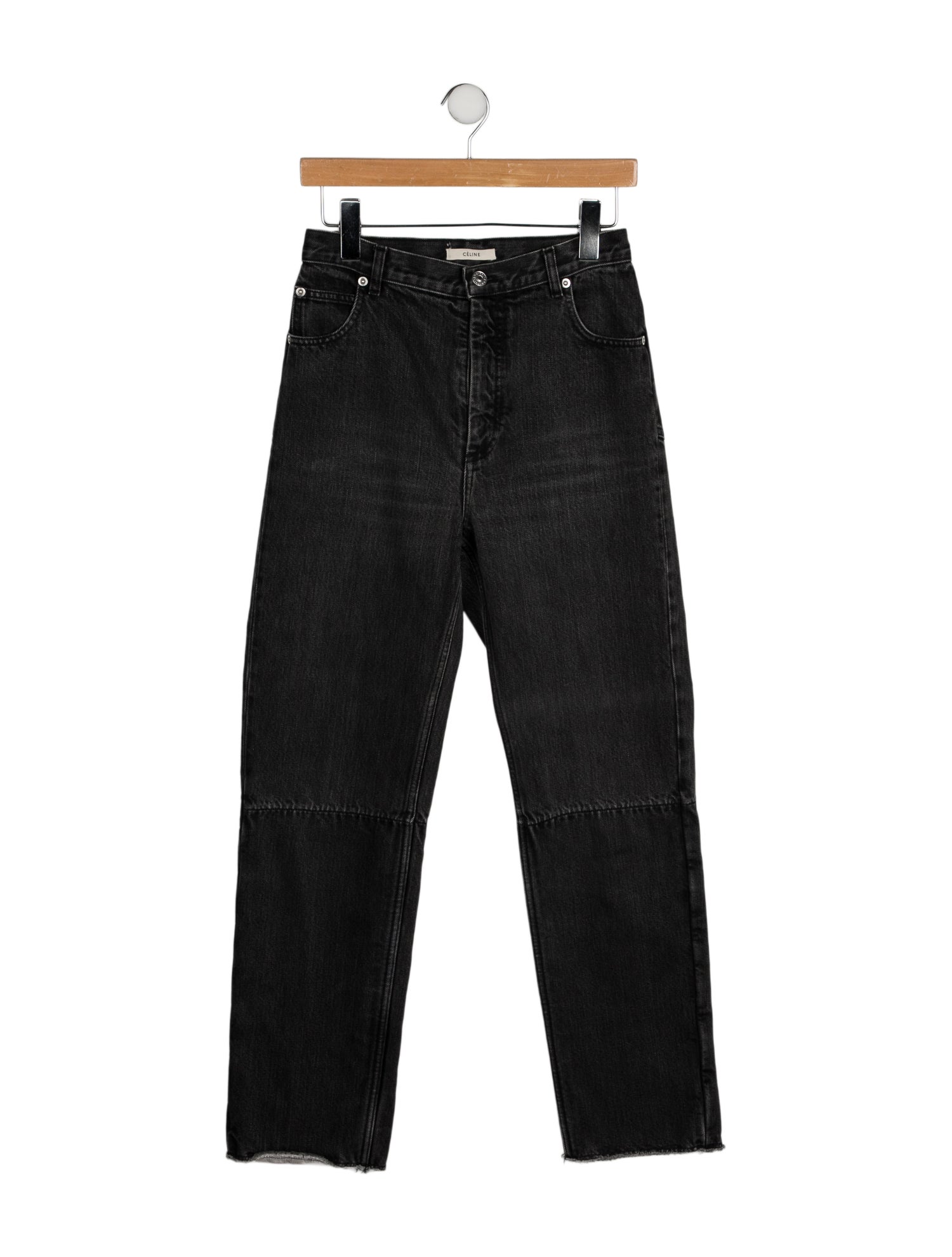 Celine Mid-Rise Straight Leg Jeans