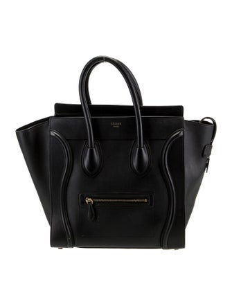 Celine Leather Luggage Mini