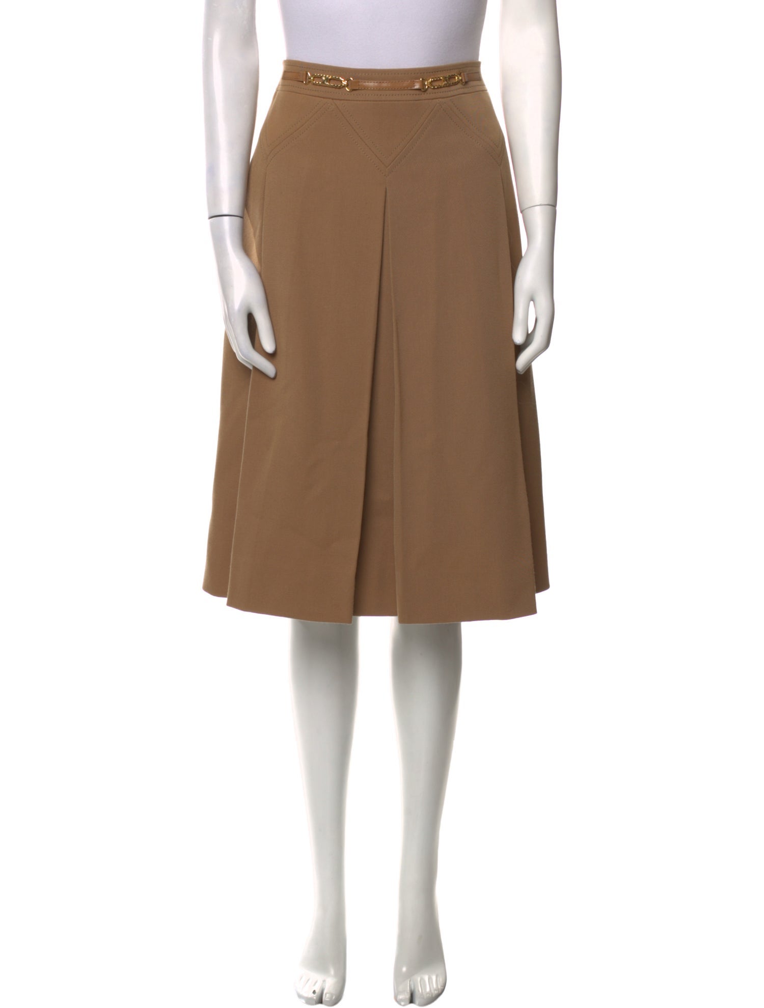 Celine Vintage linen skirt セリーヌ スカート リネン
