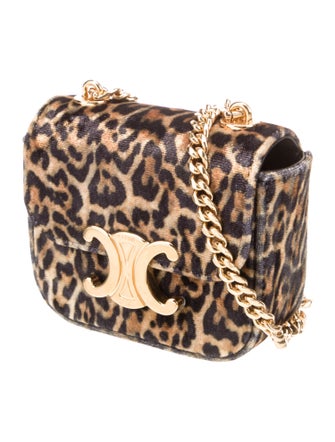 Celine Velvet Chain Claude Mini 2024