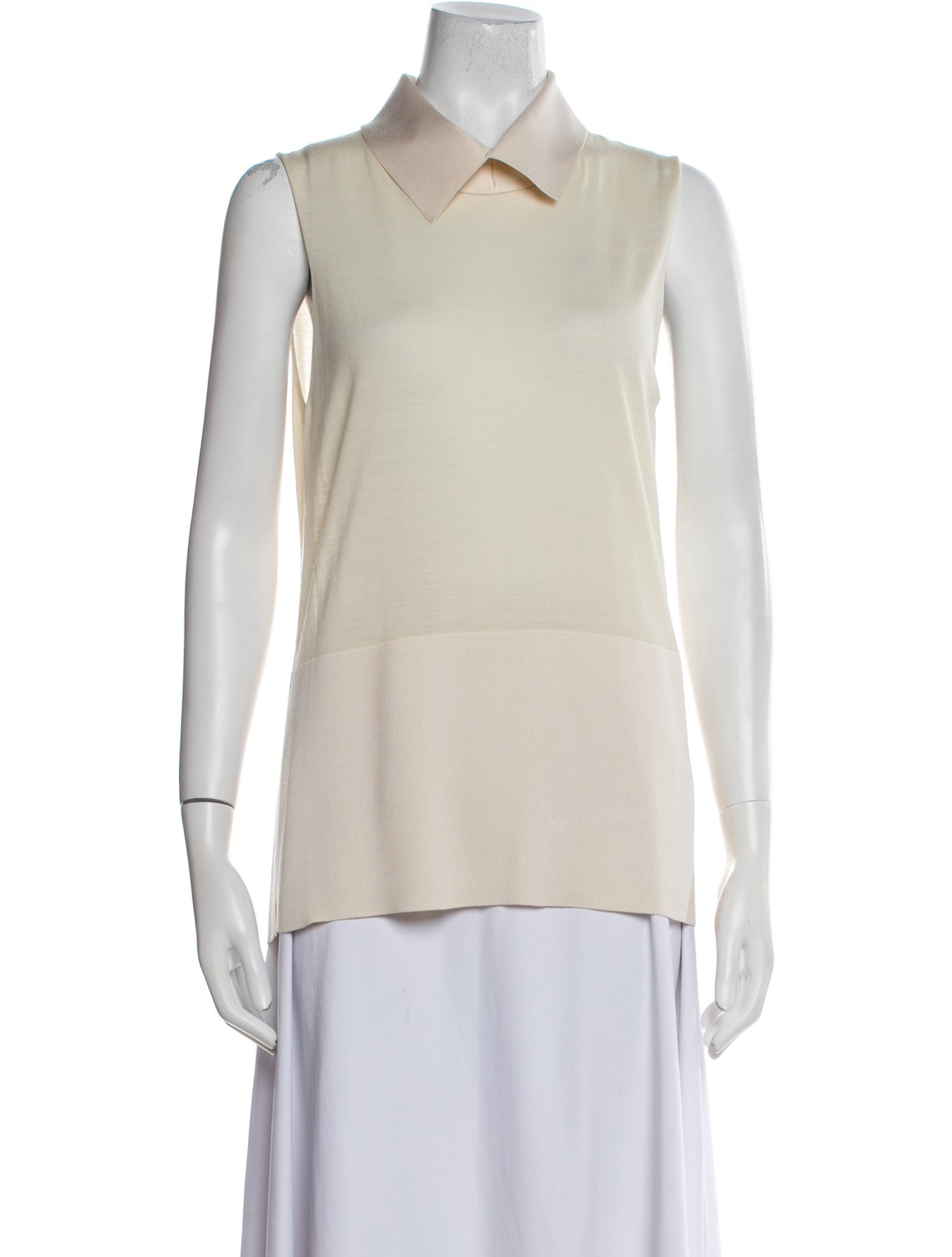 Celine Wool Sleeveless Polo w/ Tags