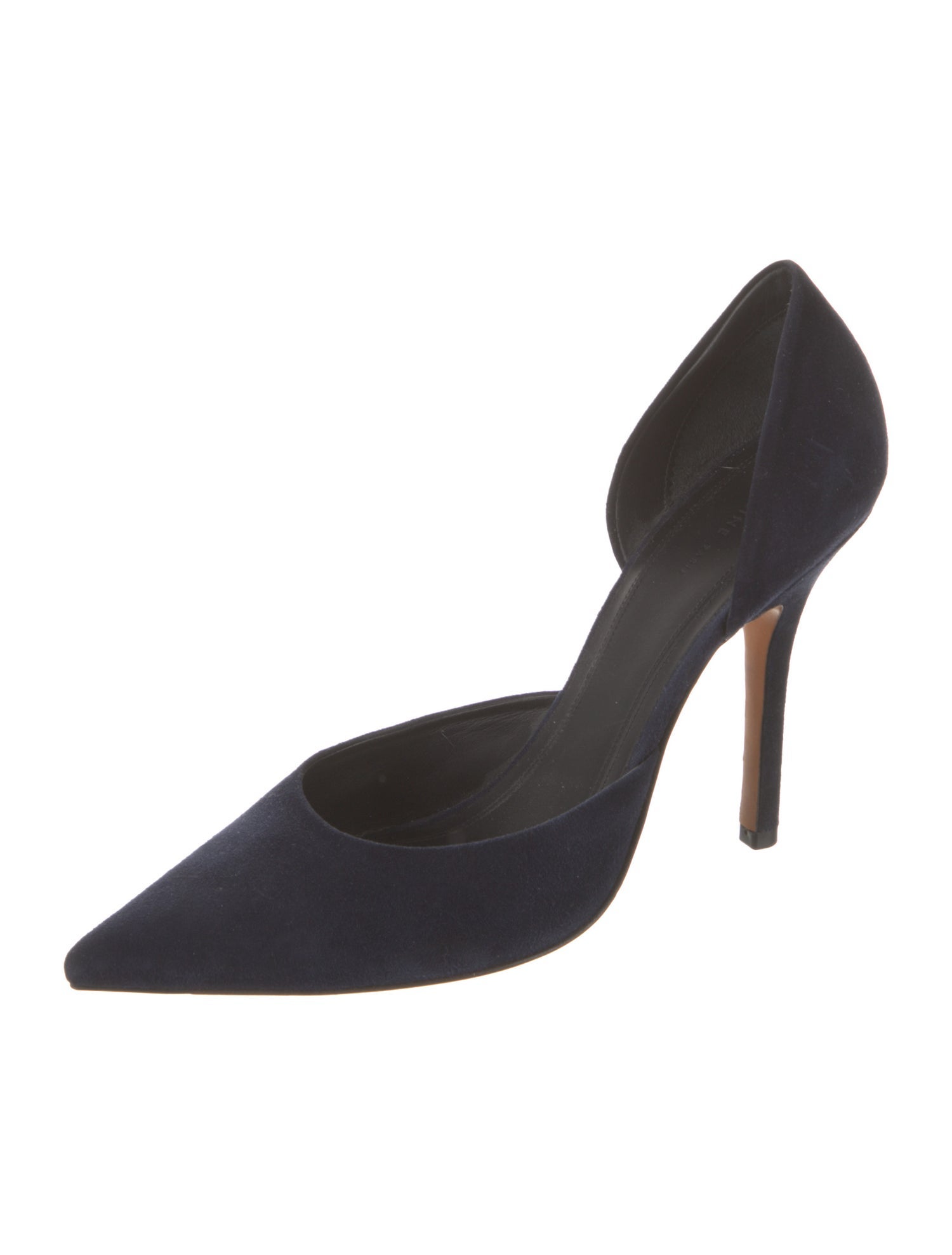 Celine Suede D'Orsay Pumps