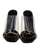 Celine PVC Animal Print Slides