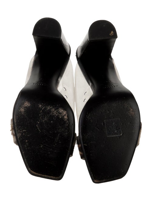 Celine PVC Animal Print Slides