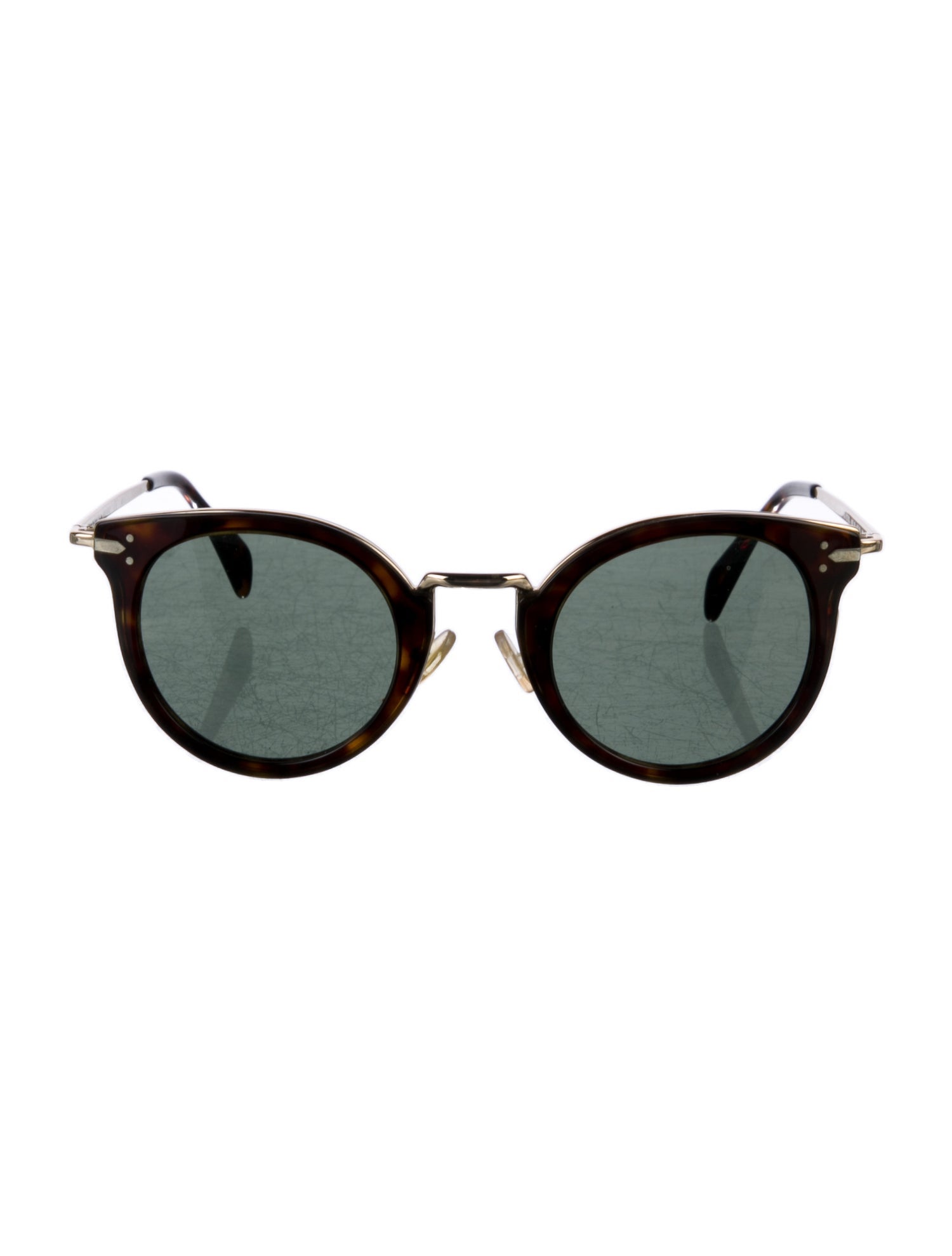 Celine Round Tinted Sunglasses