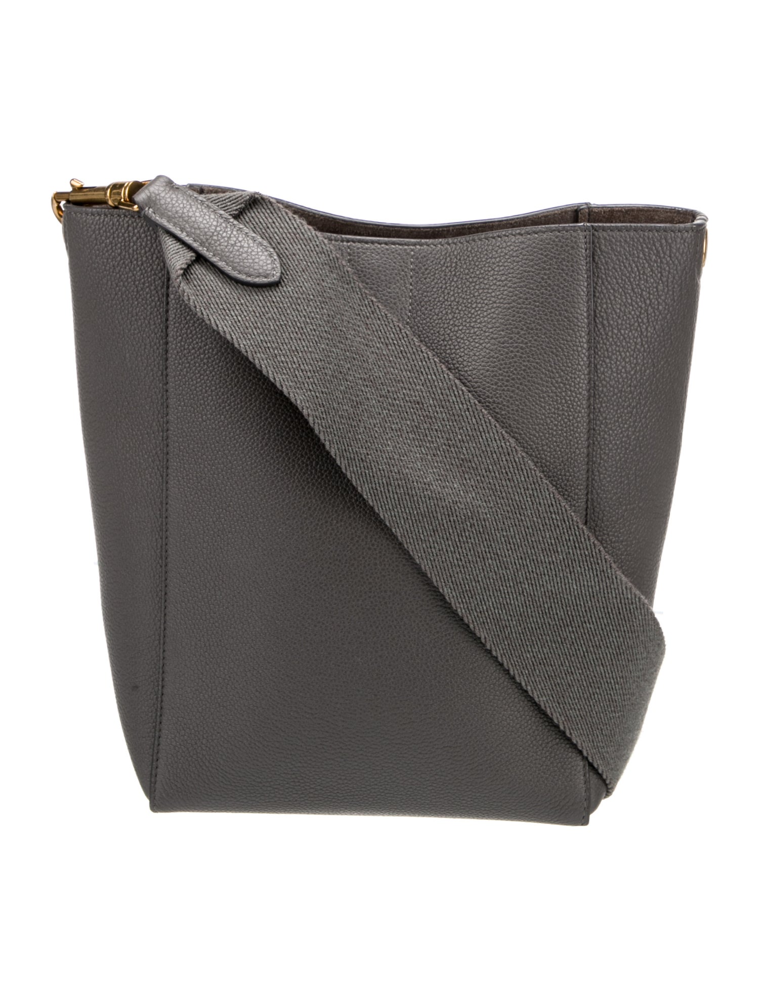 Celine Leather Seau Sangle Small