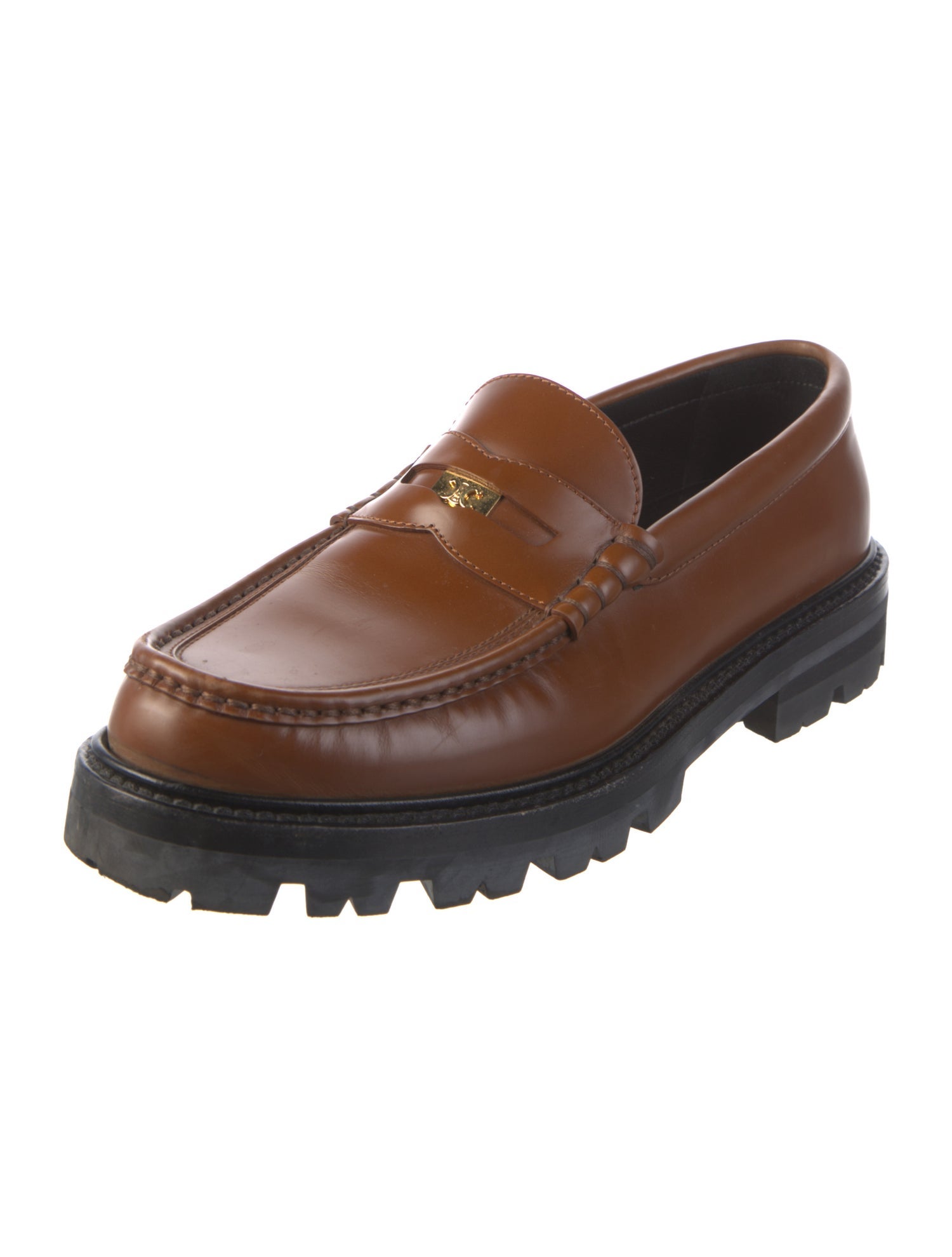 Celine Leather Loafers
