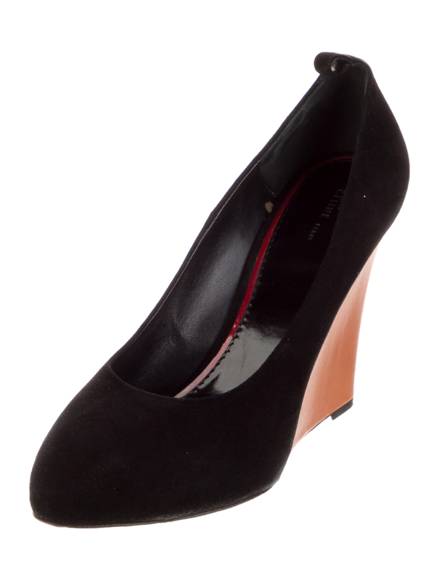 Celine Vintage Suede Pumps