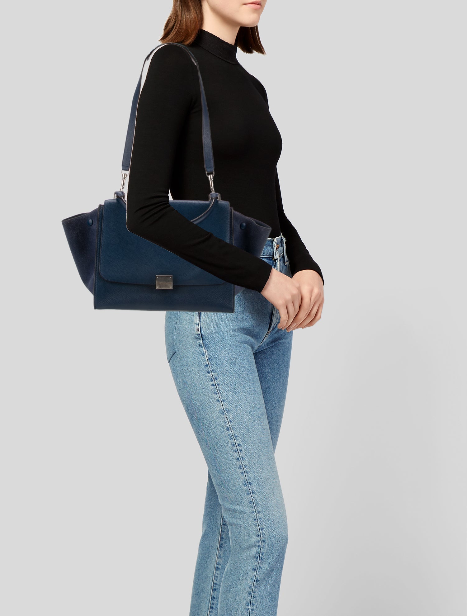 Celine Leather Trapeze Medium