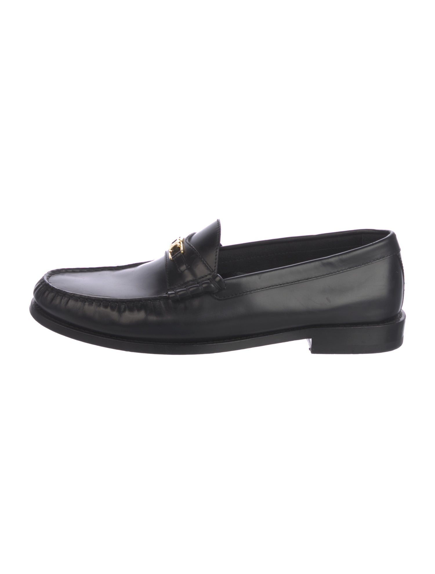 Celine Leather Dress Loafers