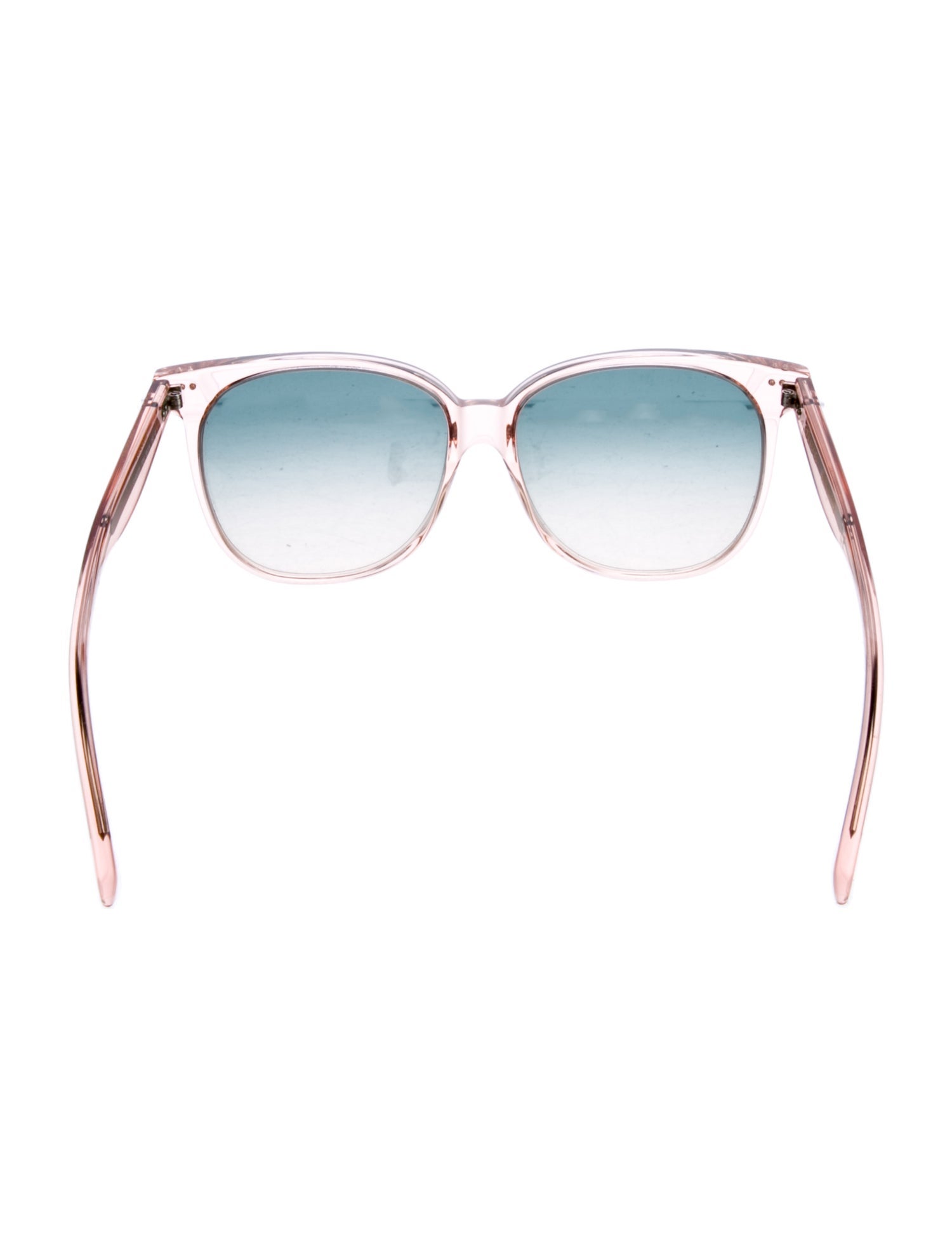 Celine Round Gradient Sunglasses