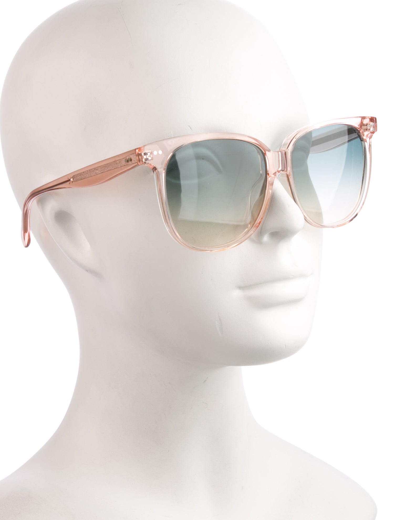 Celine Round Gradient Sunglasses