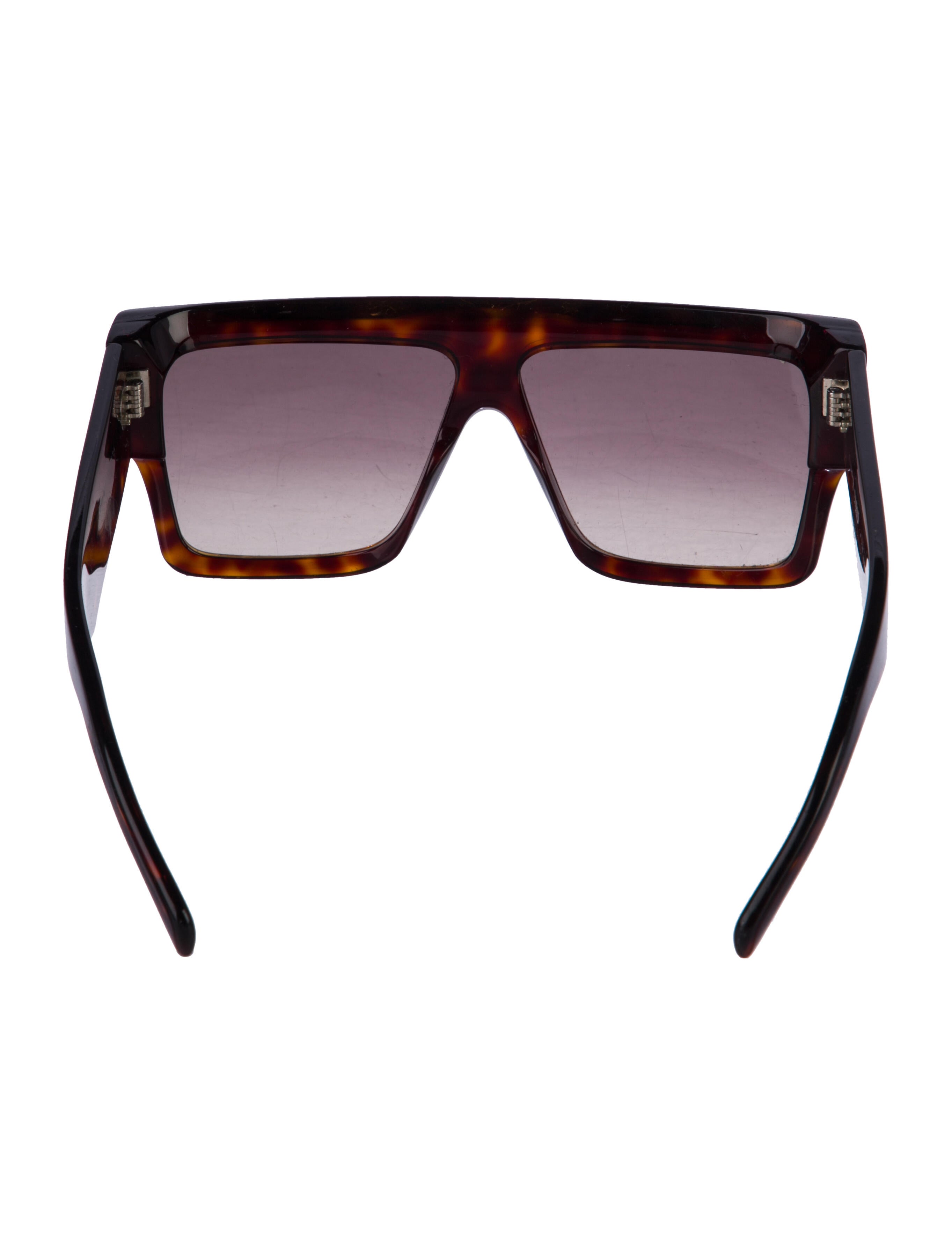 Celine Shield Gradient Sunglasses