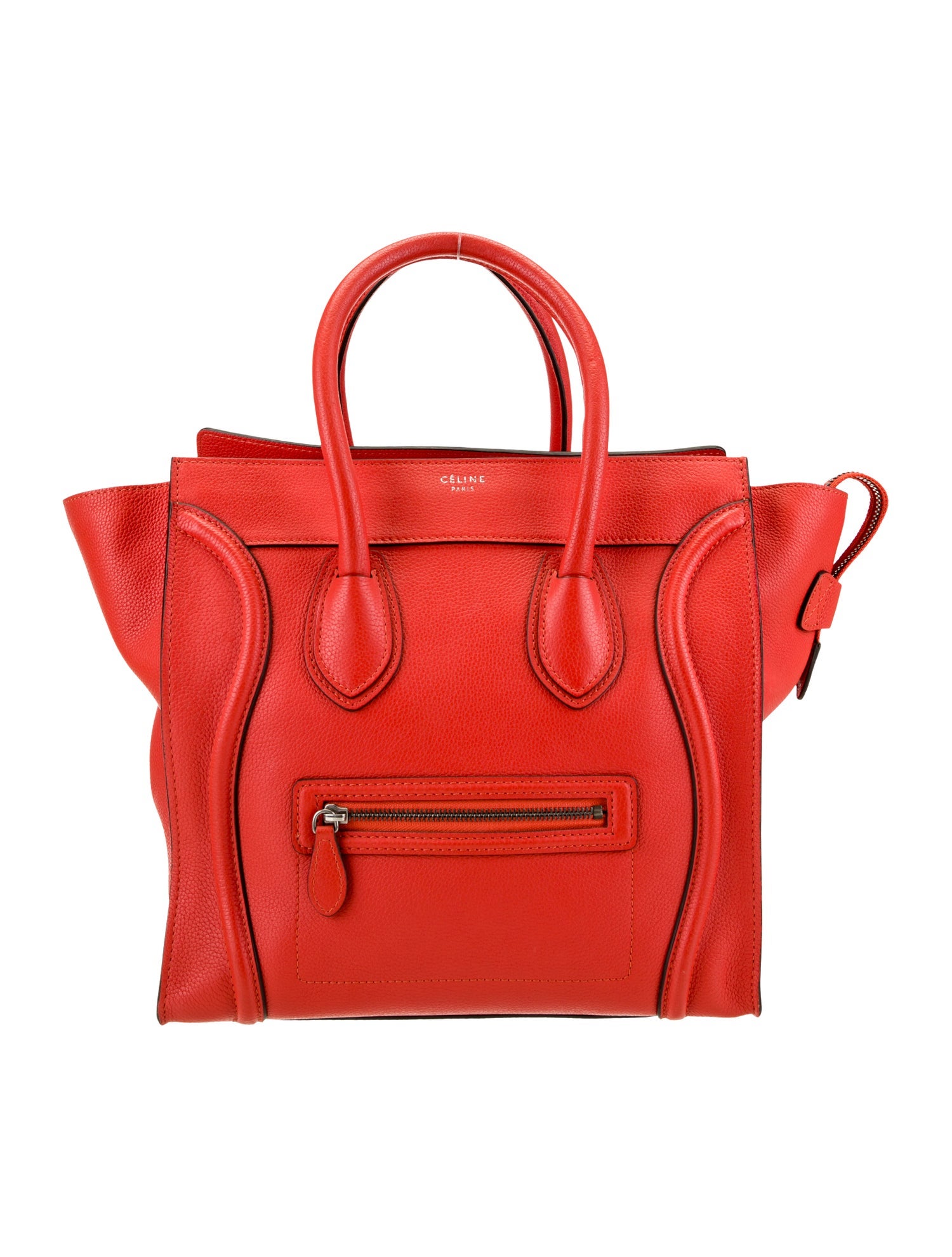 CELINE - セリーヌ ラゲージ ミニ レザー トートバッグ