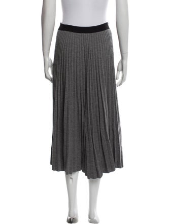 Celine Wool Midi Length Skirt