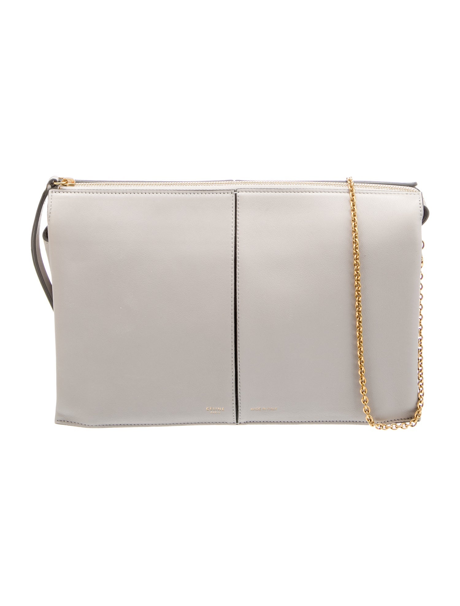 Celine Leather Trifold Clutch
