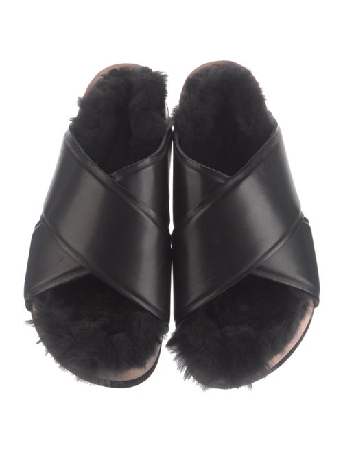 Celine Leather Slides