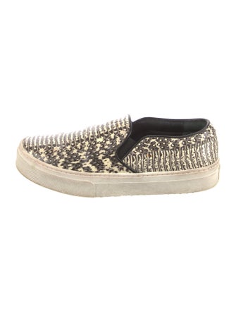 Celine Python Animal Print Sneakers