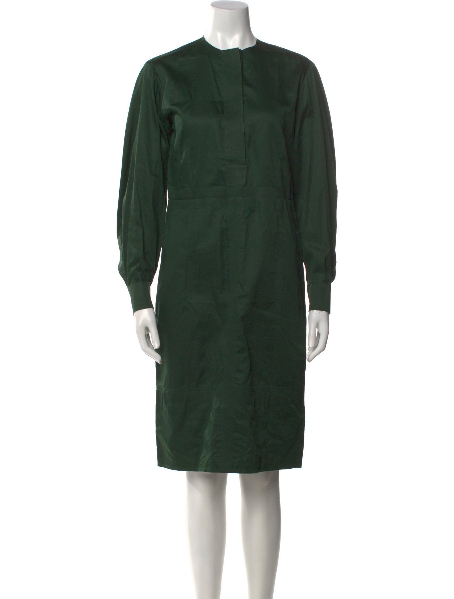 Celine Crew Neck Knee-Length Dress