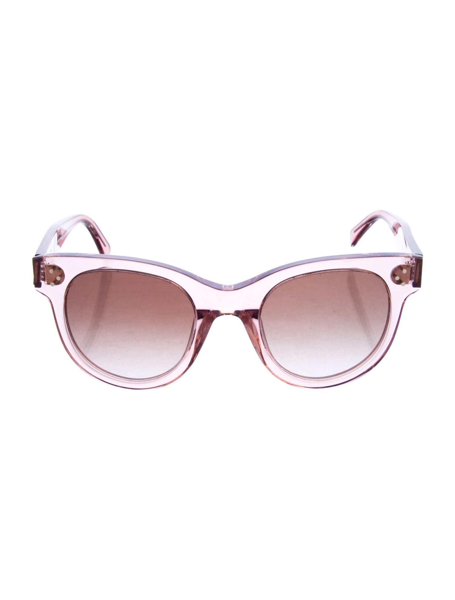 Celine Round Gradient Sunglasses