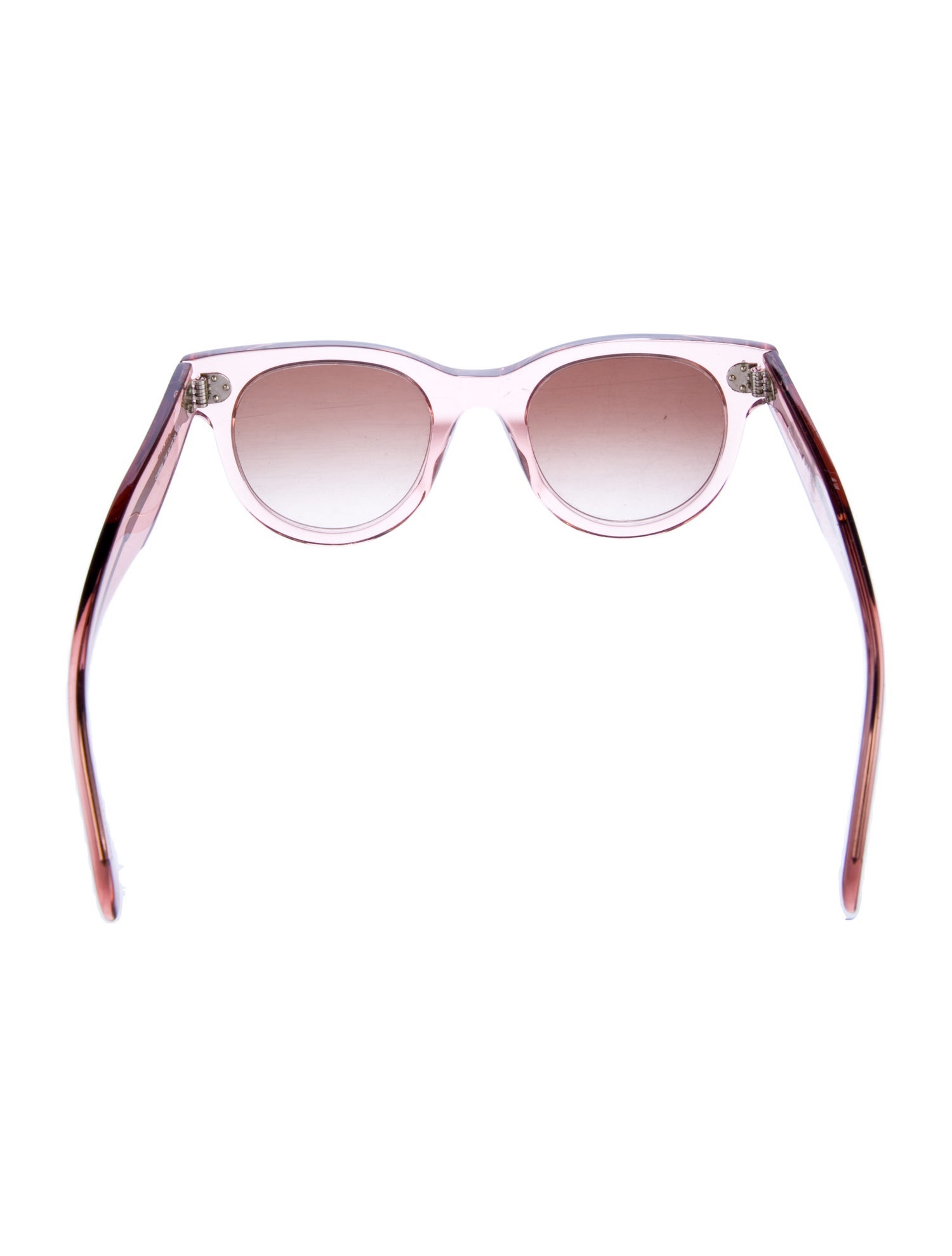 Celine Round Gradient Sunglasses