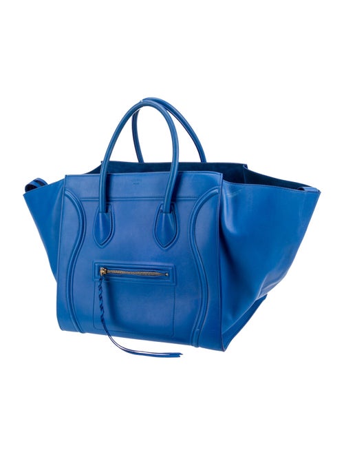 Celine Leather Luggage Phantom Medium