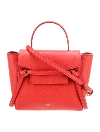 Celine Leather Belt Bag Nano