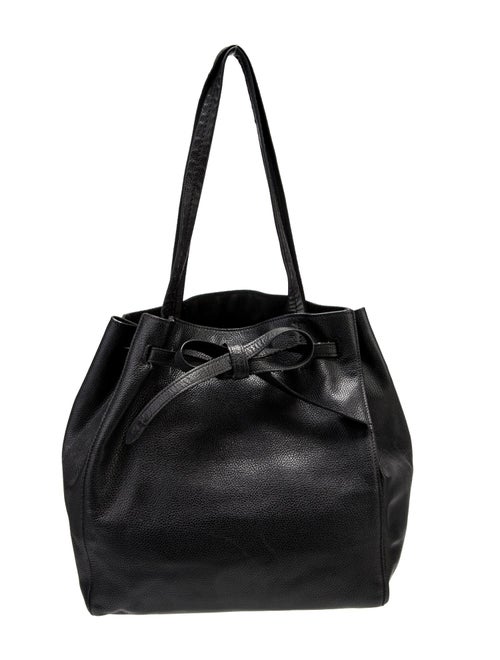 Celine Leather Cabas Phantom w/Belt Small