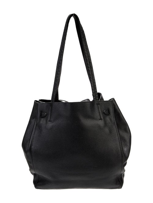 Celine Leather Cabas Phantom w/Belt Small