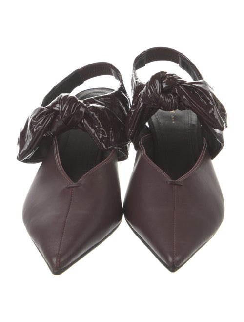 Celine Leather Slingback Pumps