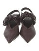 Celine Leather Slingback Pumps