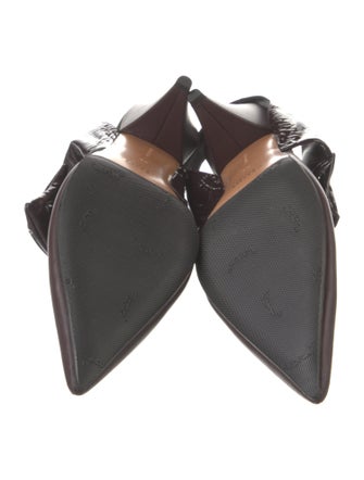 Celine Leather Slingback Pumps