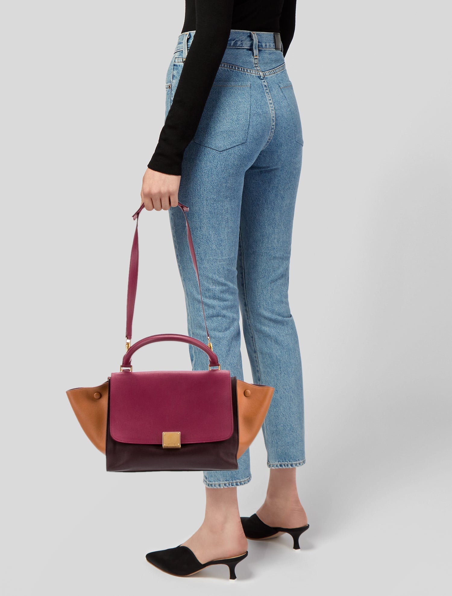 Celine Leather Trapeze Medium