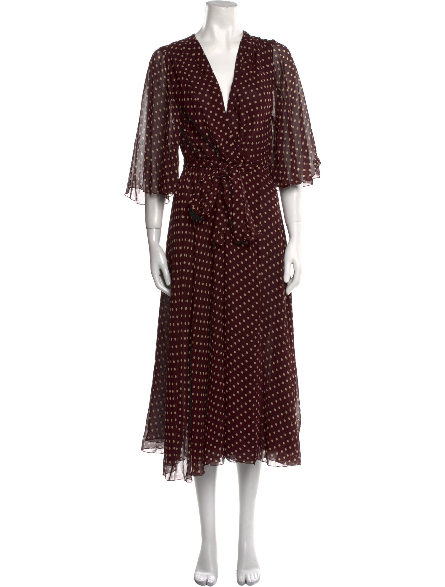 Celine Silk Long Dress w/ Tags