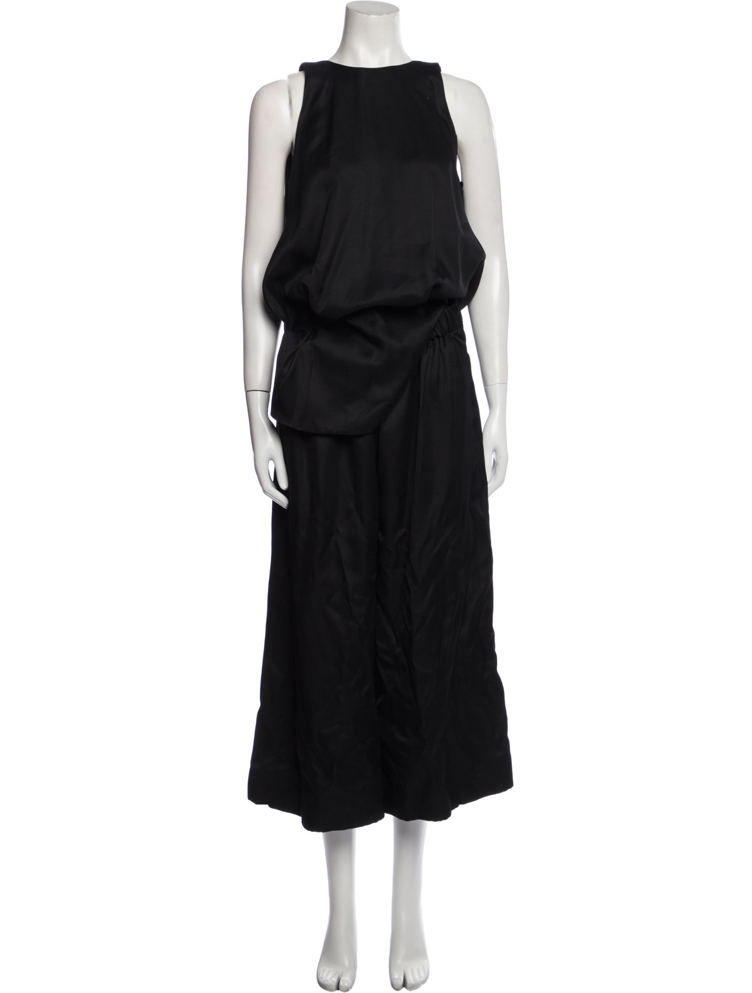 Balmain Bateau Neckline Jumpsuit