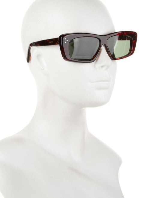 Celine Square Tinted Sunglasses
