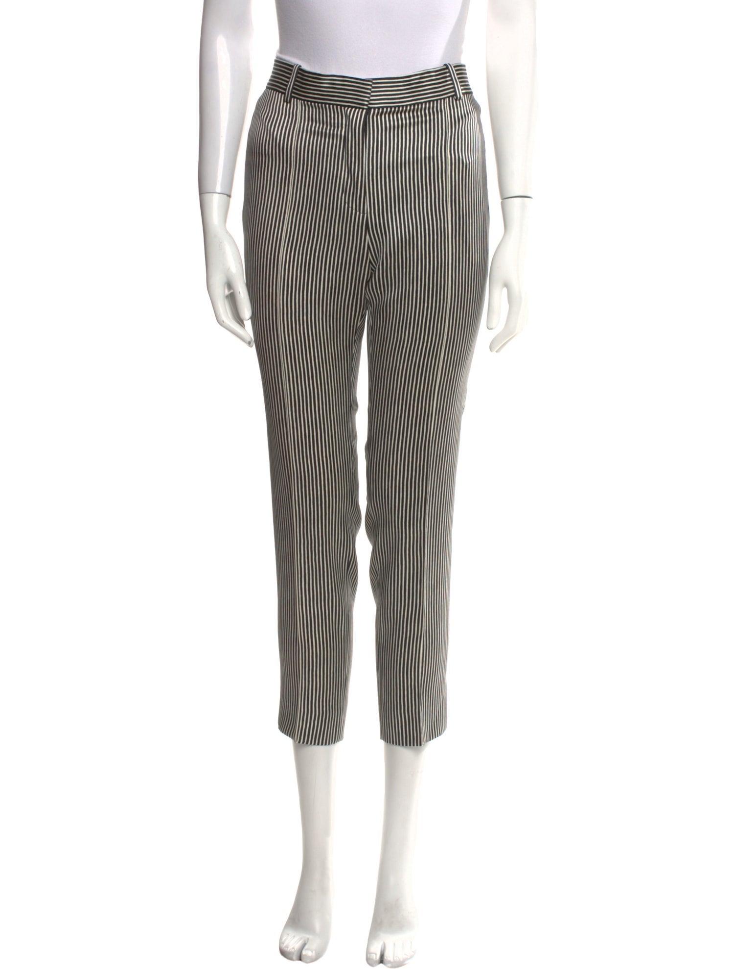 Celine Silk Straight Leg Pants