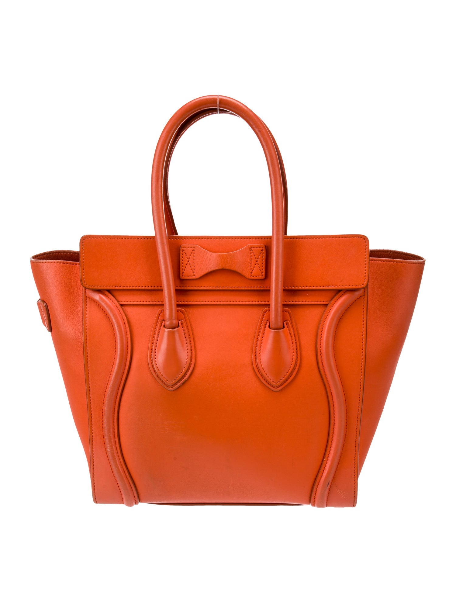 Celine Leather Luggage Mini