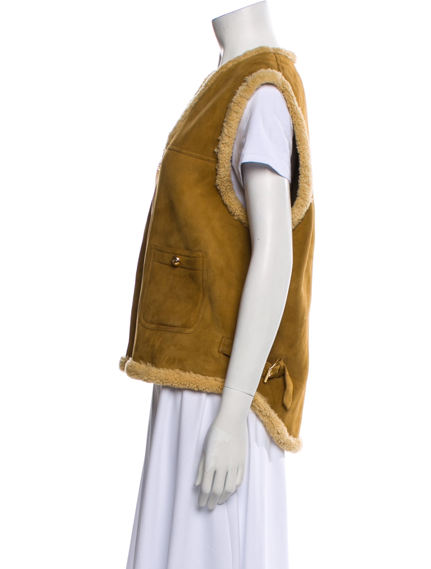 Celine Shearling Fur Jacket