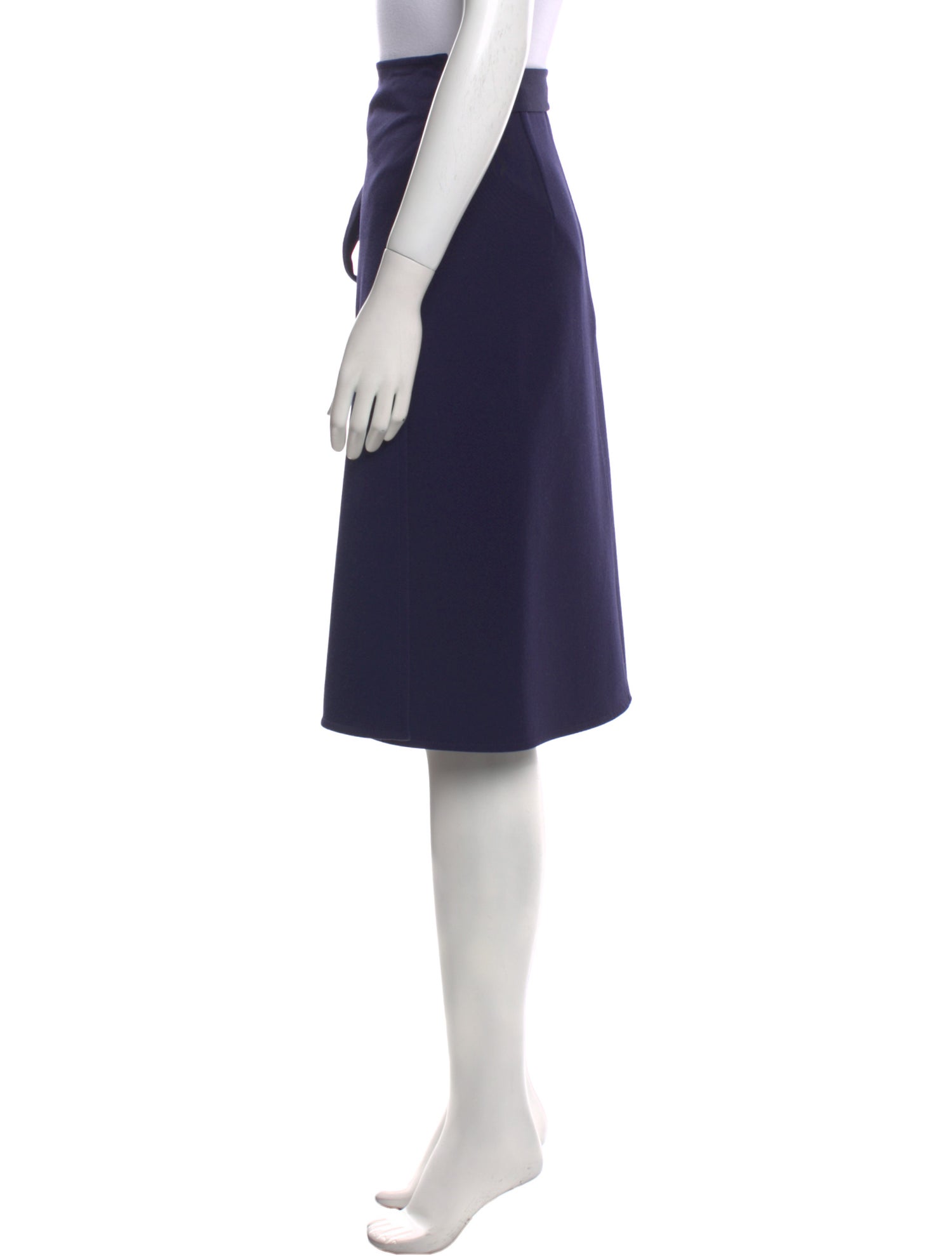 Celine Wool Knee-Length Skirt