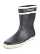 Celine Rubber Printed Rain Boots