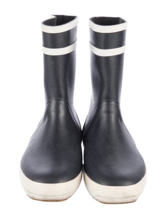 Celine Rubber Printed Rain Boots