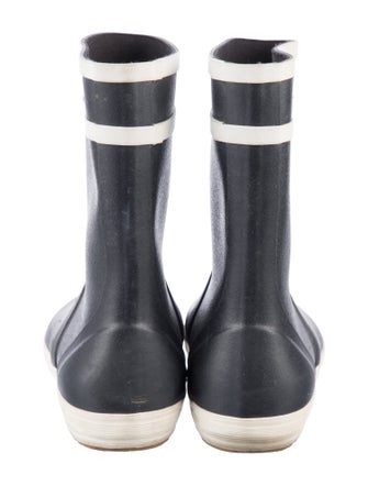 Celine Rubber Printed Rain Boots