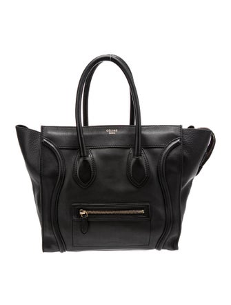 Celine Leather Luggage Mini