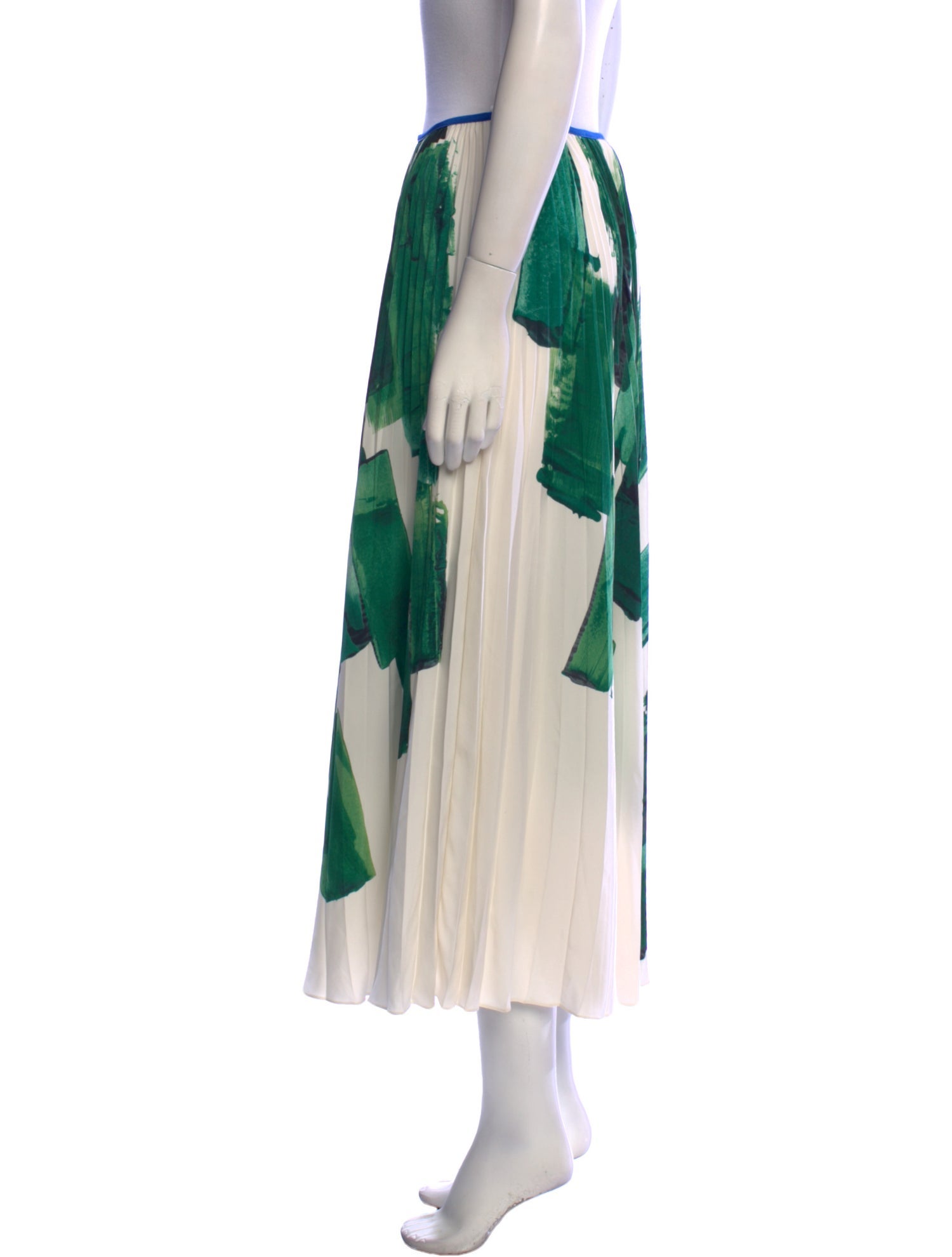 Celine Silk Midi Length Skirt