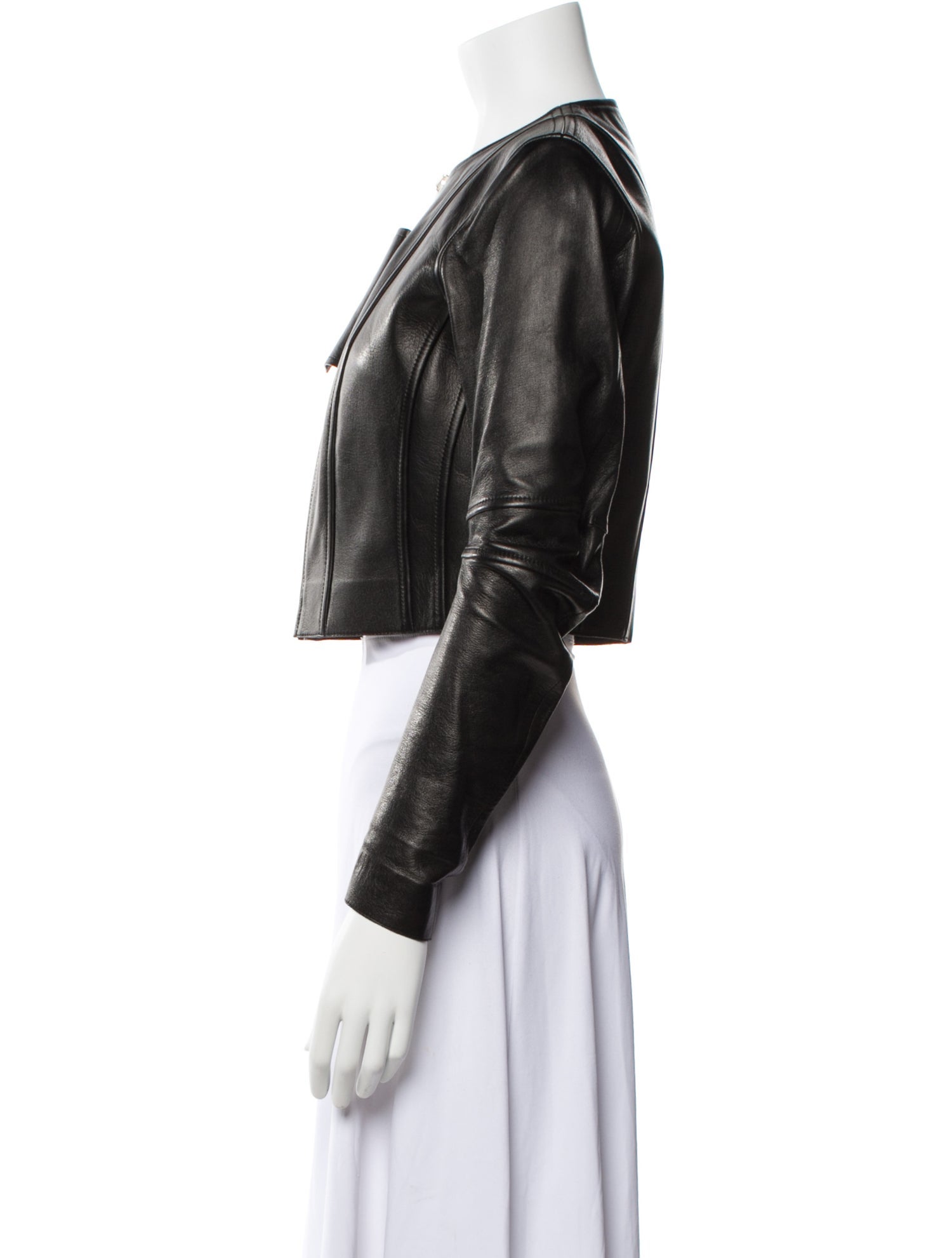 Celine Leather Biker Jacket